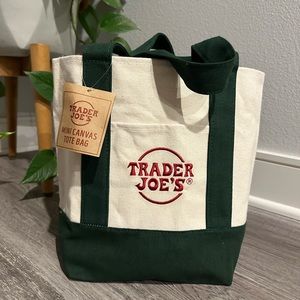 Trader joes mini tote bag